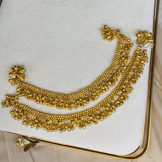 Gold Ghungroo Payals | Anklet