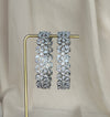 American Diamond | AD | Silver Bangle Pair