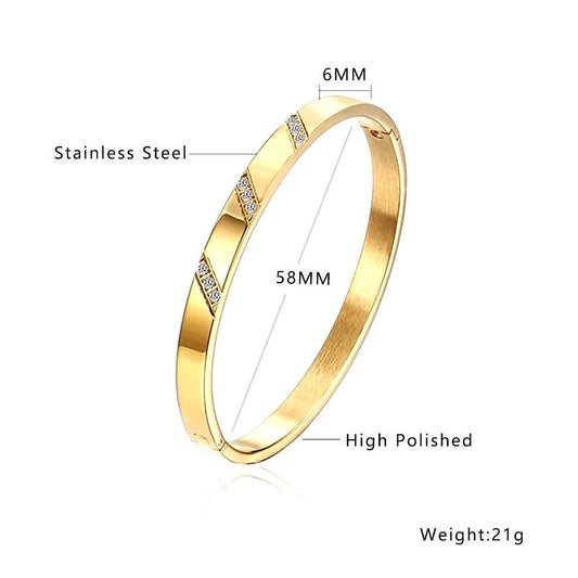 Gold Bangle