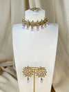 Polki Pearl Choker Set