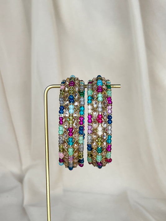 Polki Bangle | Kada Pair