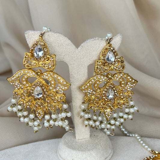 Pakisatani Style Earring & Tikka Set