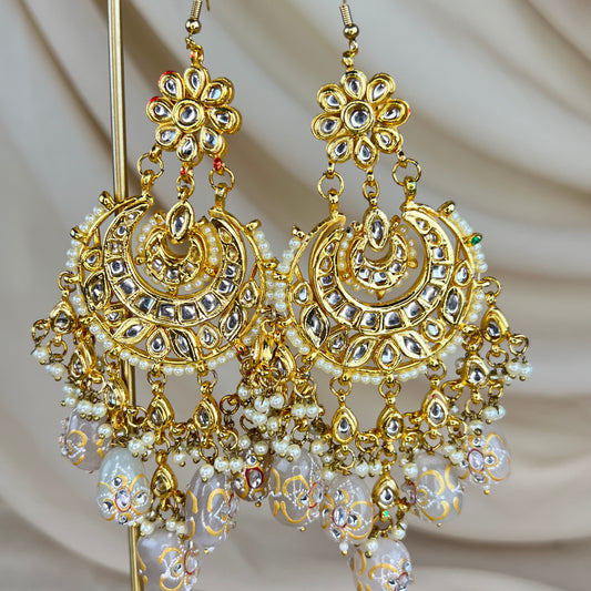 MeenaKari Kundan Earrings