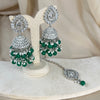 Large Jhumka Earring and Tikka Set