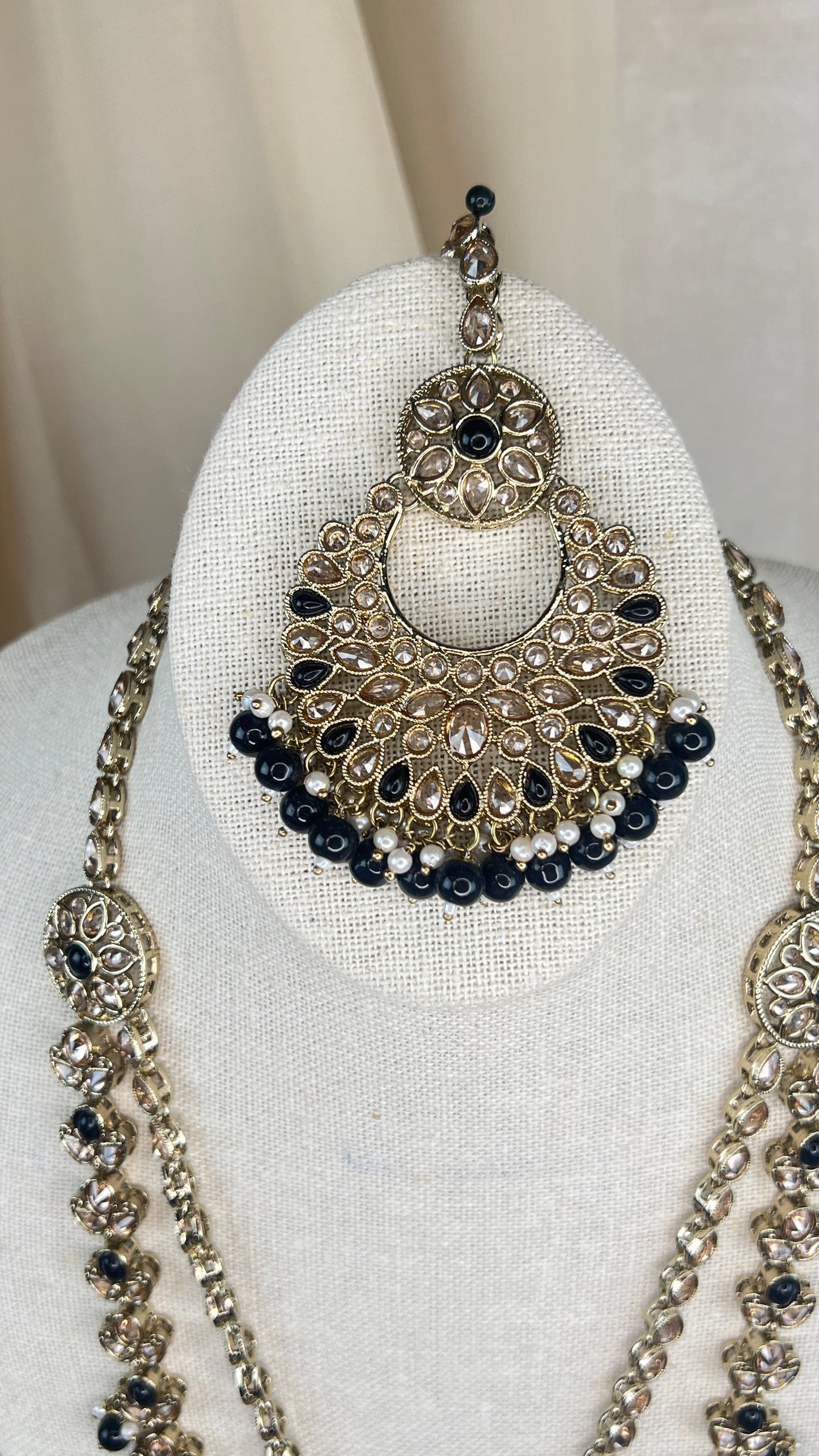 Polki Rani Haar | Mala | Long Necklace Set