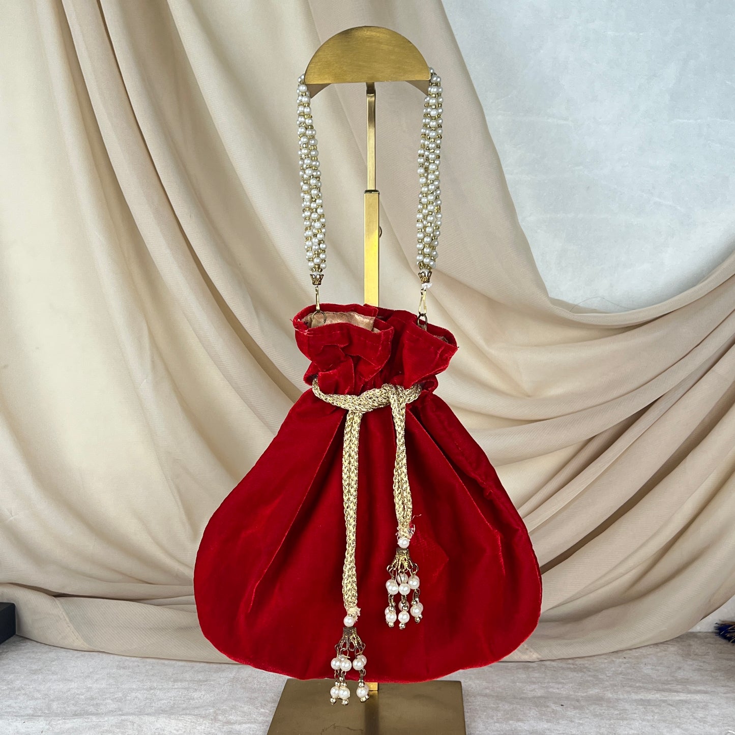 Velvet Potli Bag