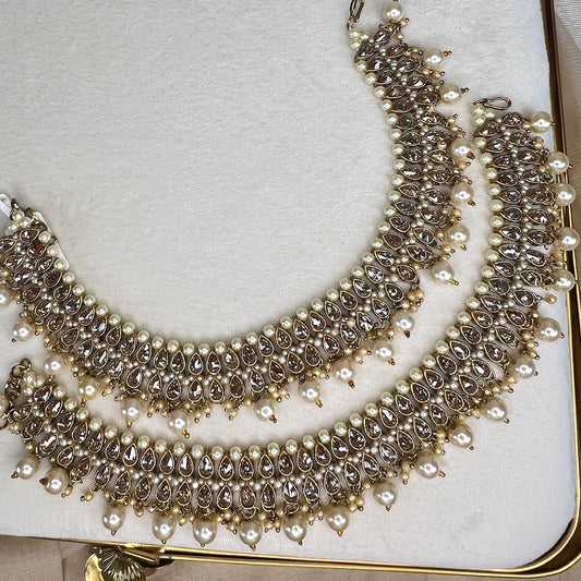 Polki Bridal Payal | Anklet
