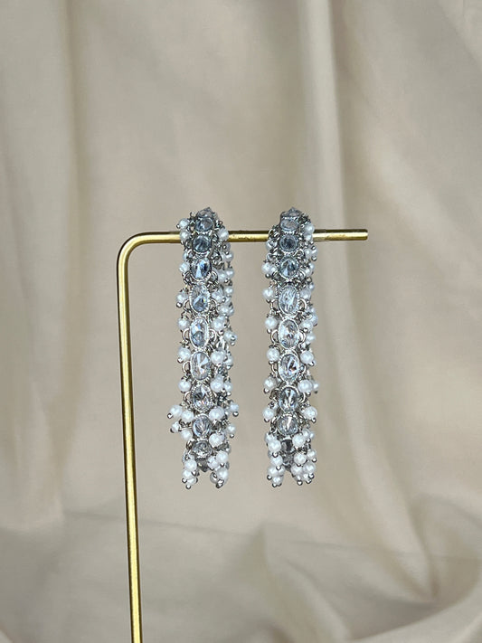 Polki Pearl Bangle Pair