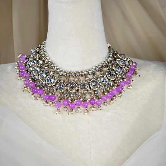 Polki Semi Bridal Choker Set