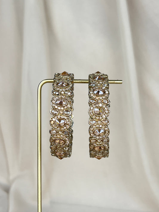 Polki Bangle Pair