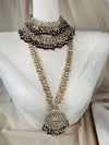 Double Choker Style Pakistani Full Bridal Set