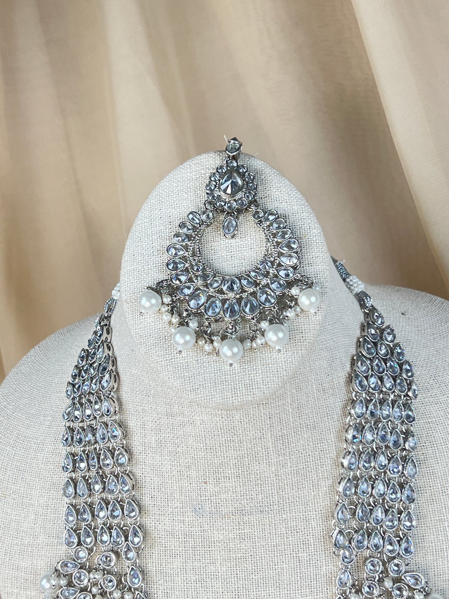 Long Layered Mala | Haar Polki Set