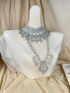 Full Silver Choker Bridal Set