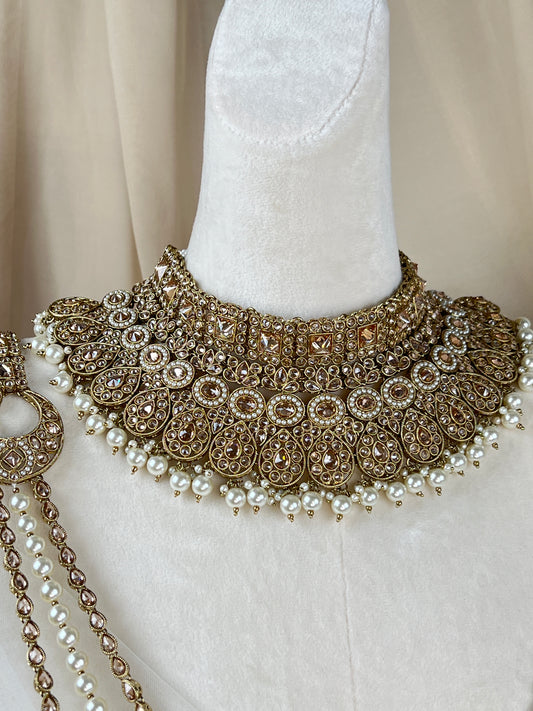 Full Pearl Bridal Set