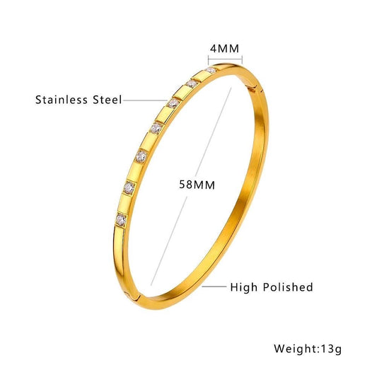 Gold Bangle