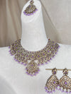 Pakisitani Gold Style Semi Bridal Set with Jhoomar