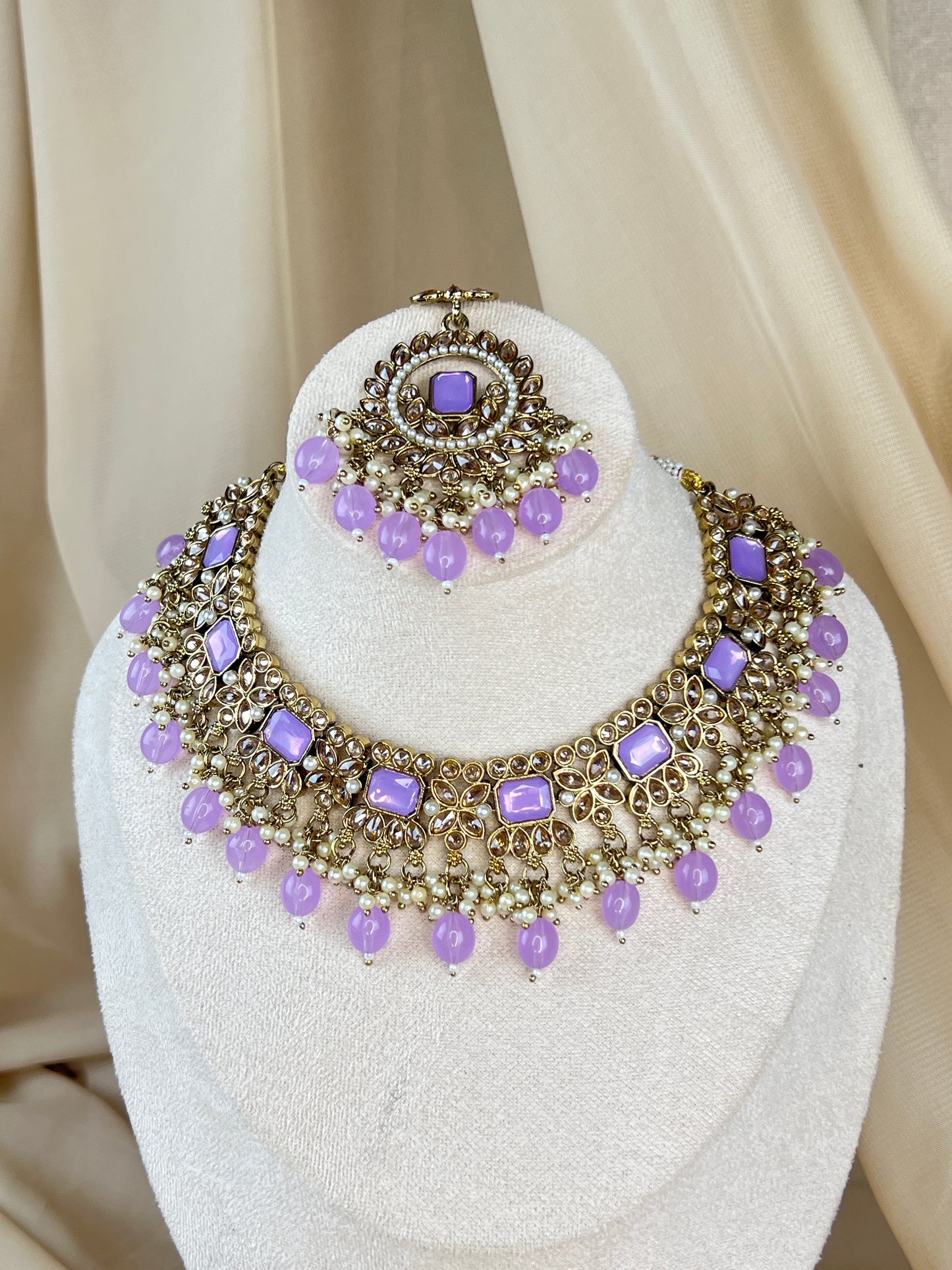 Polki Necklace Set
