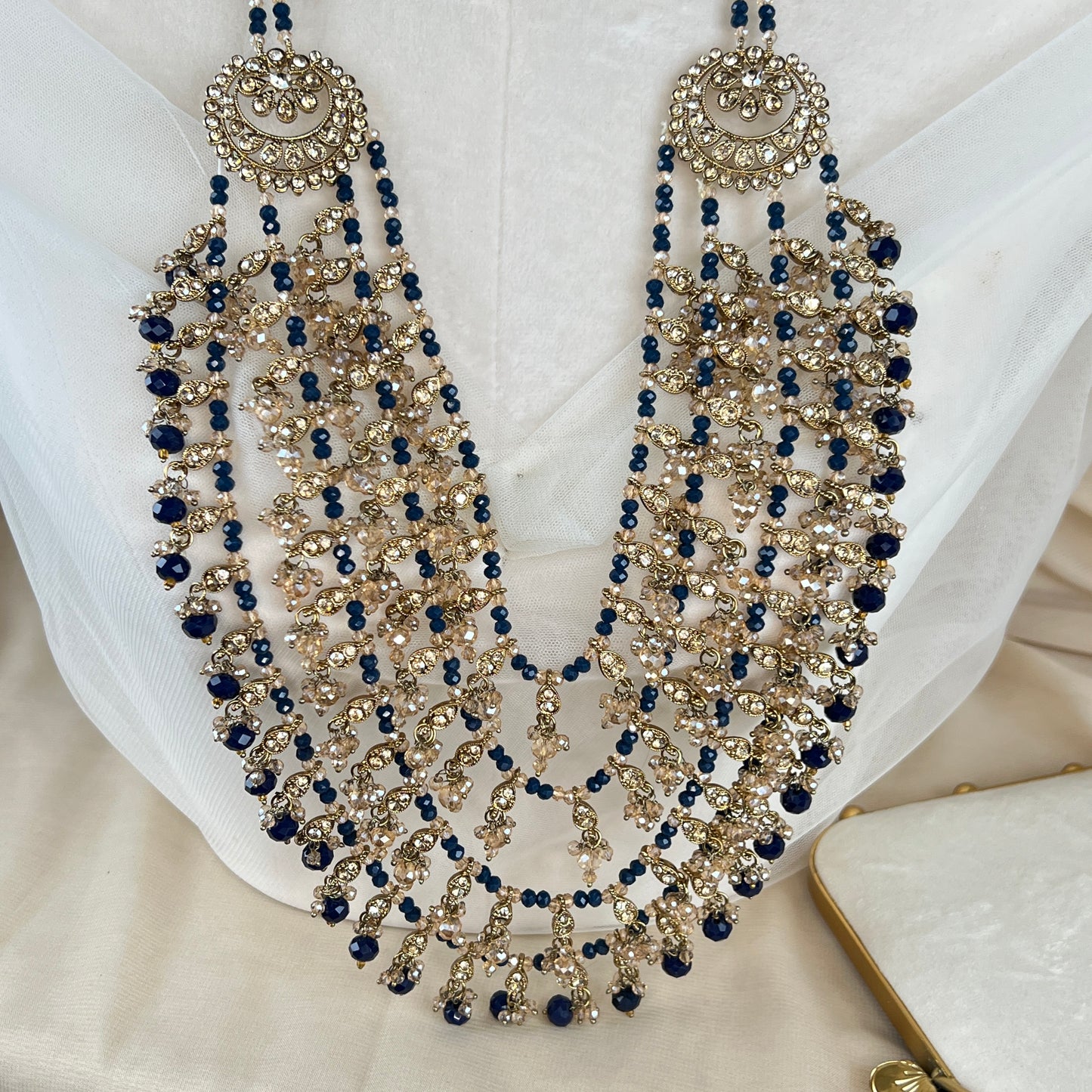 Long Layered Mala Full Bridal Set