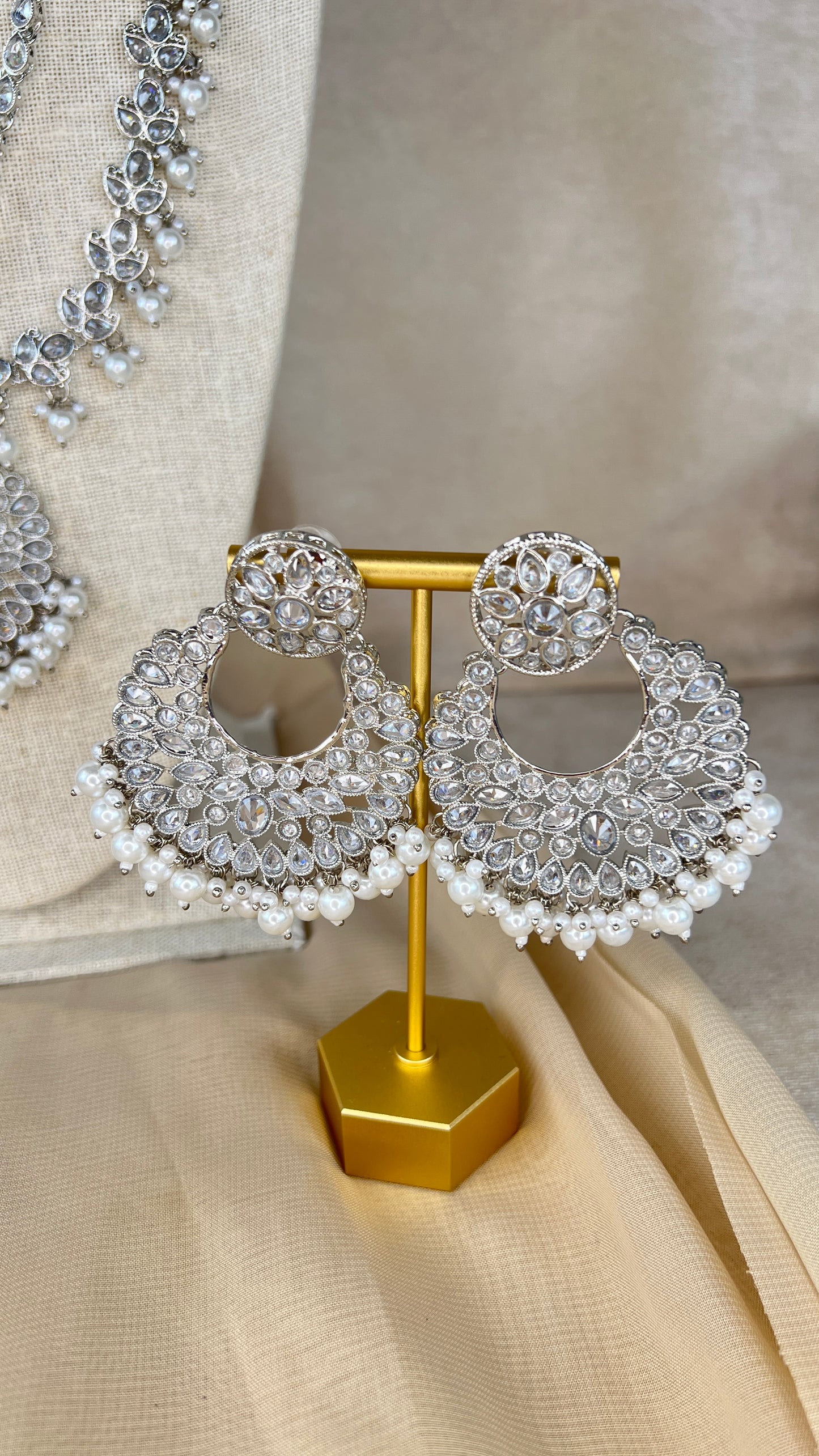 Polki Rani Haar | Mala | Long Necklace Set