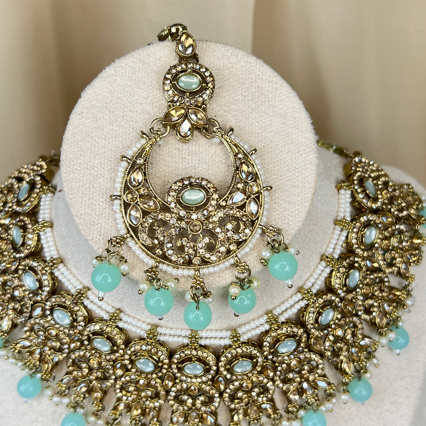 Gold Necklace Set
