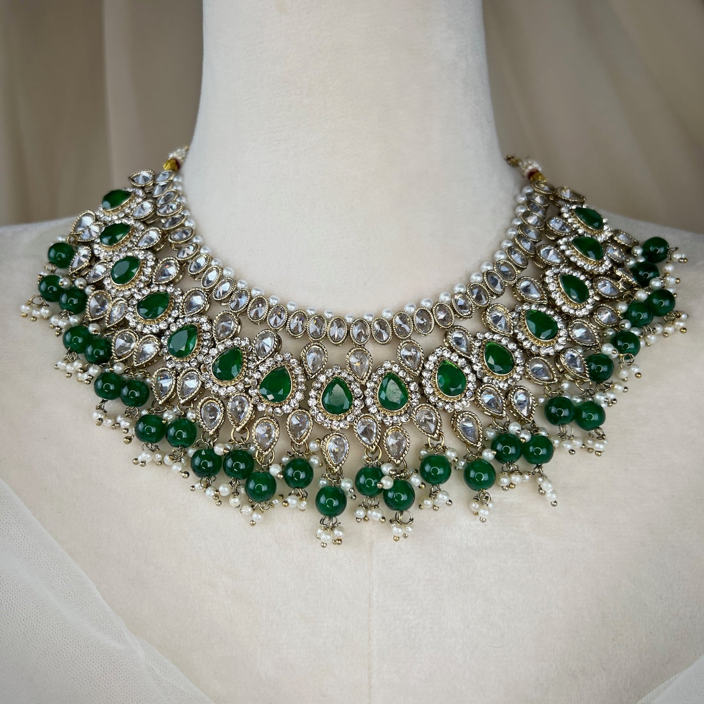 Polki Semi Bridal Choker Set