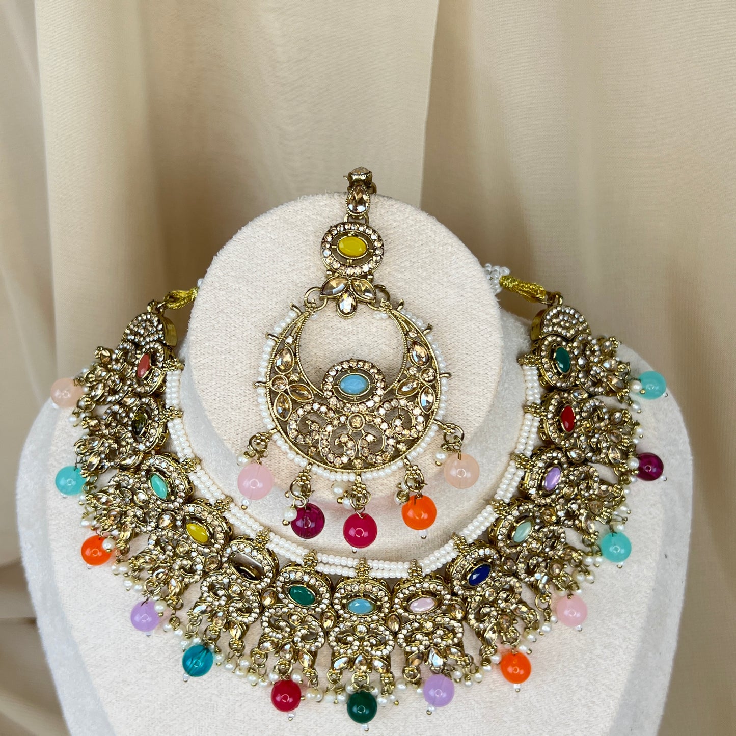 Gold Necklace Set