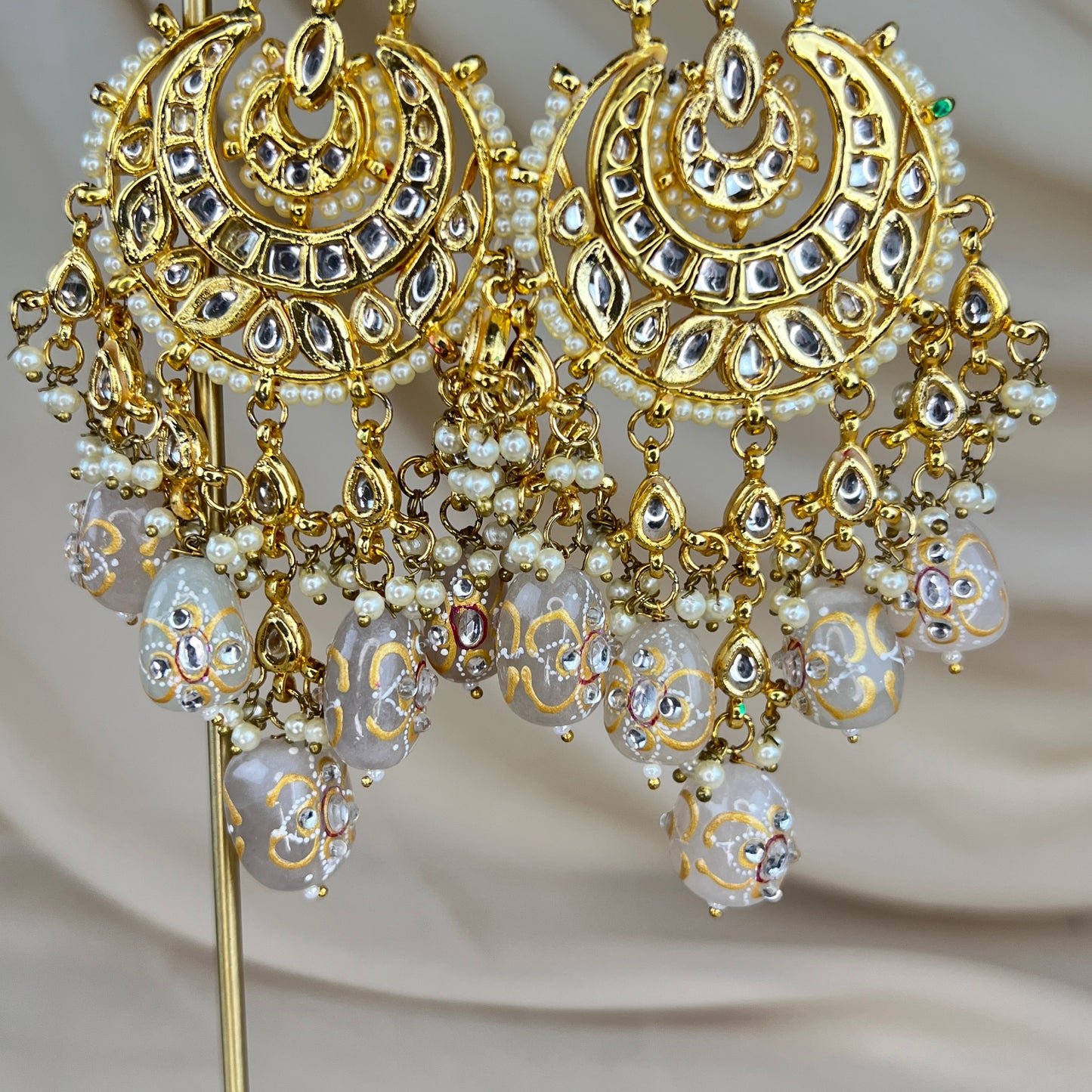 MeenaKari Kundan Earrings