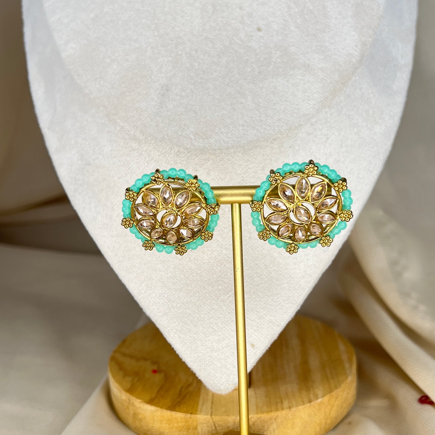 Dainty Necklace Set with Studs