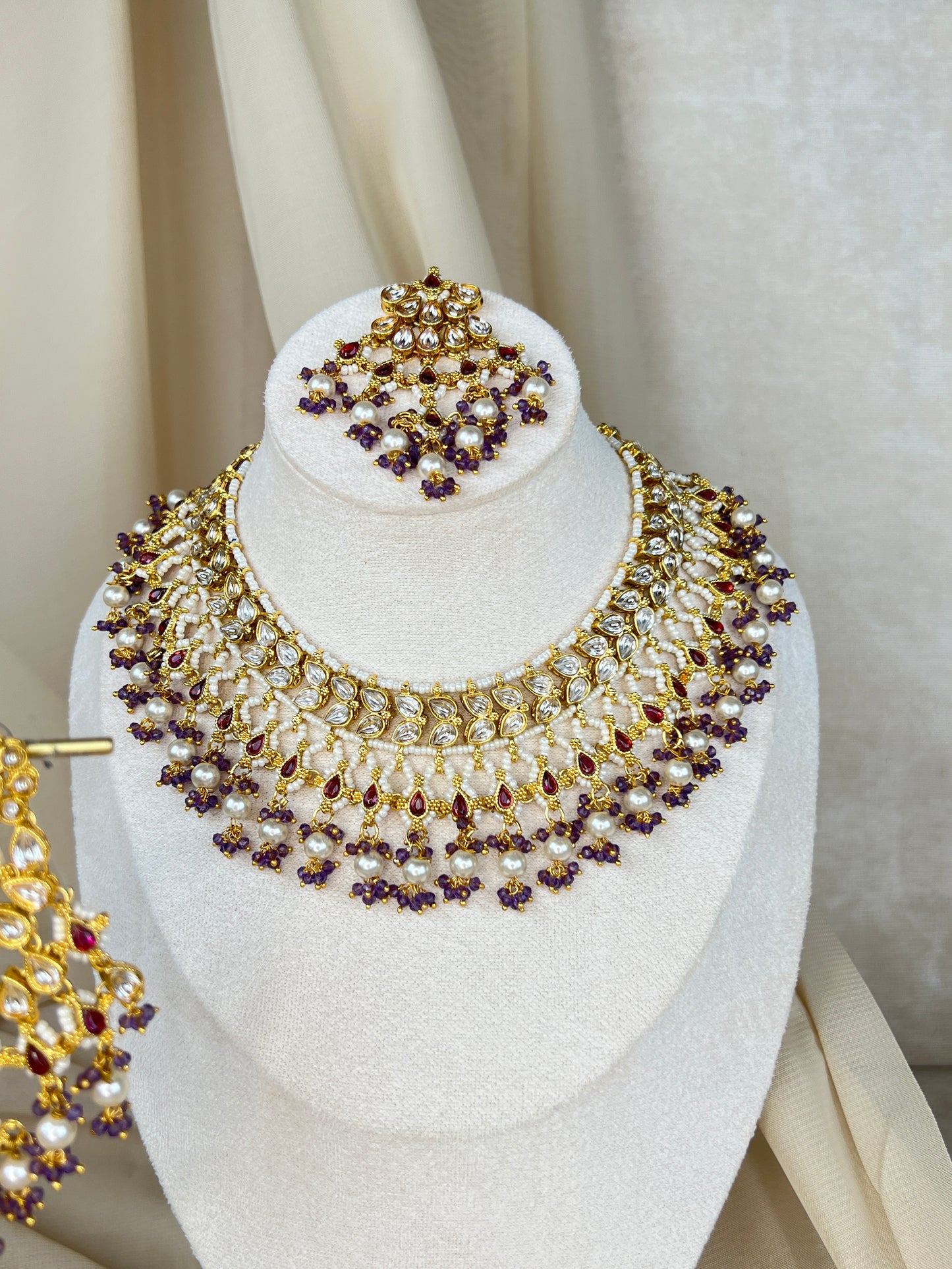 Kundan Necklace Set