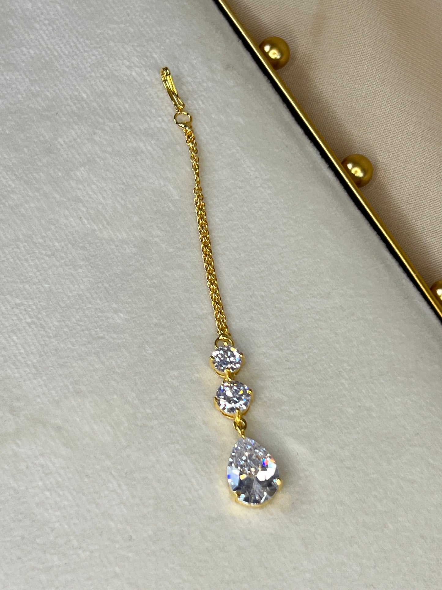 Dainty Small American Diamond Tikka