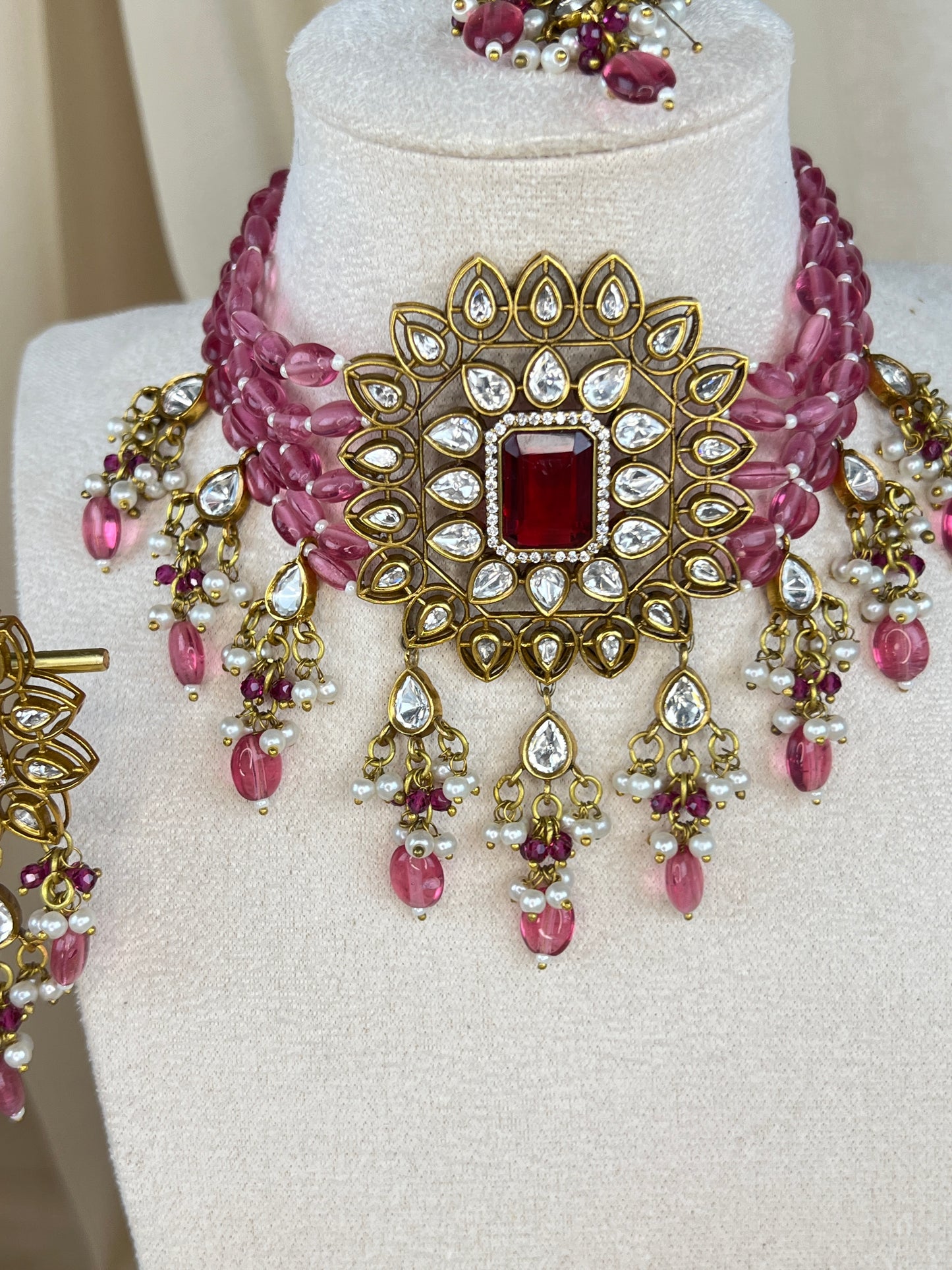 Pachi Kundan Choker Set