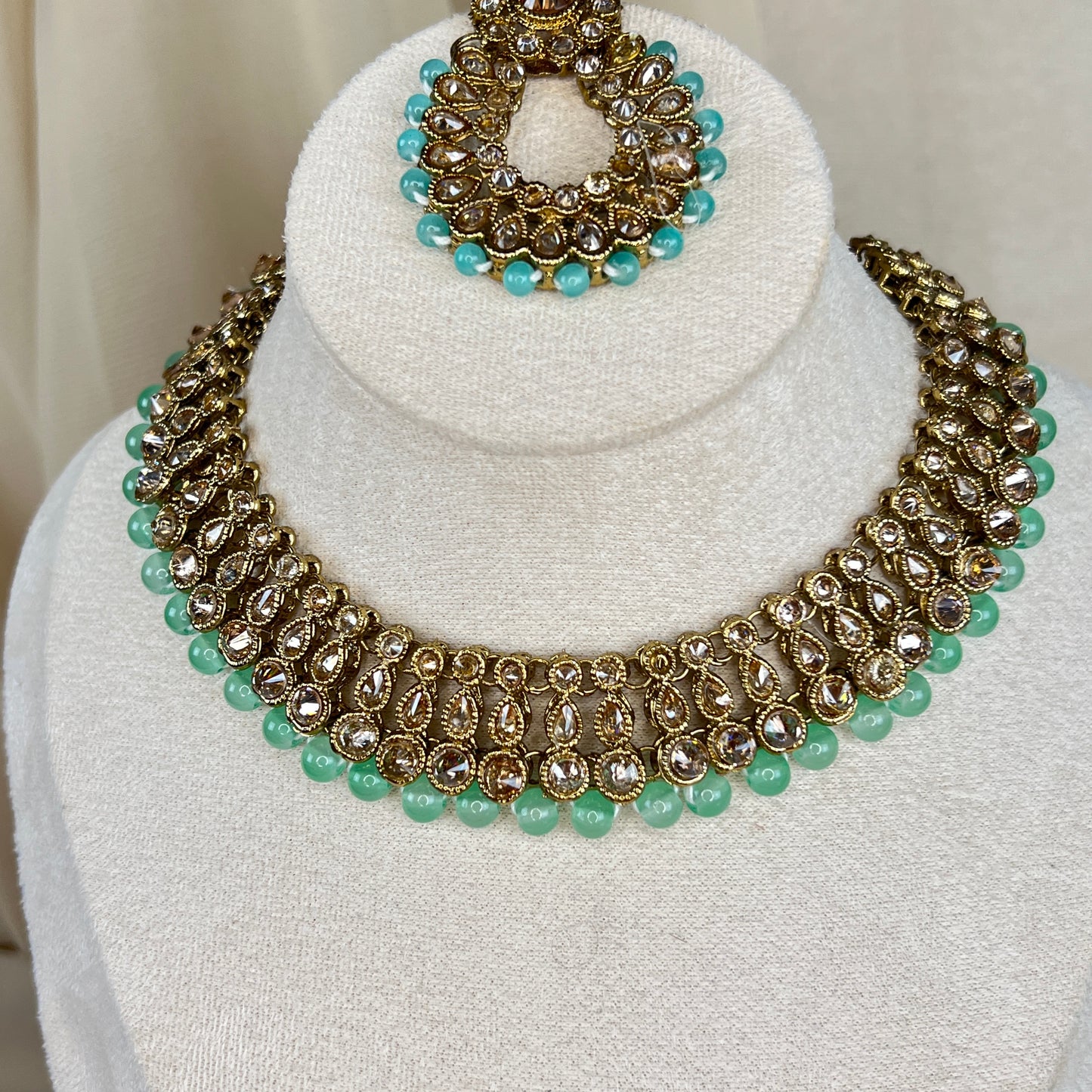 Polki Necklace Set