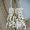 Velvet Embrodiered Potli | Purse