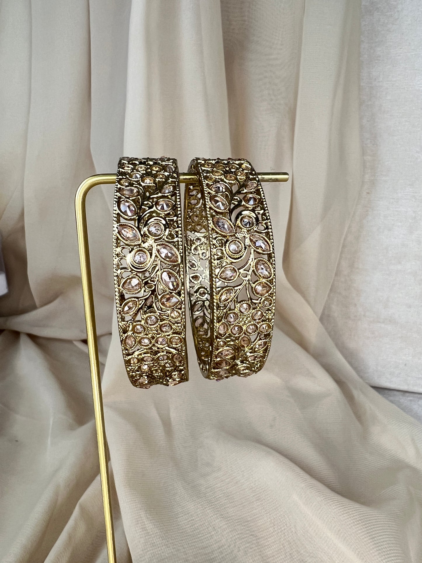 Polki Bangle Pair