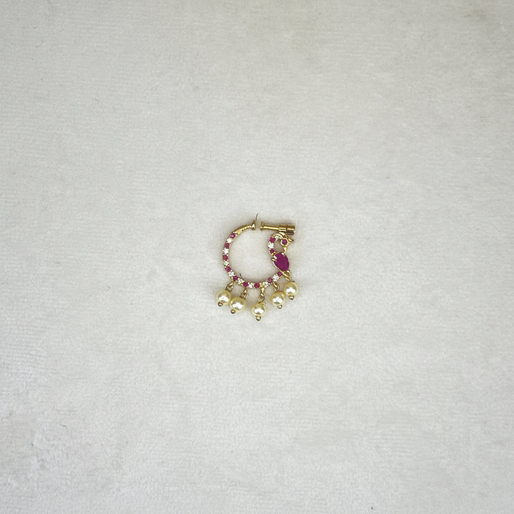 American Diamond Clip on Nose Ring | Naath