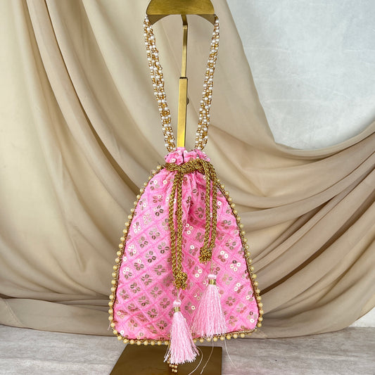 Sequin Potli Bag