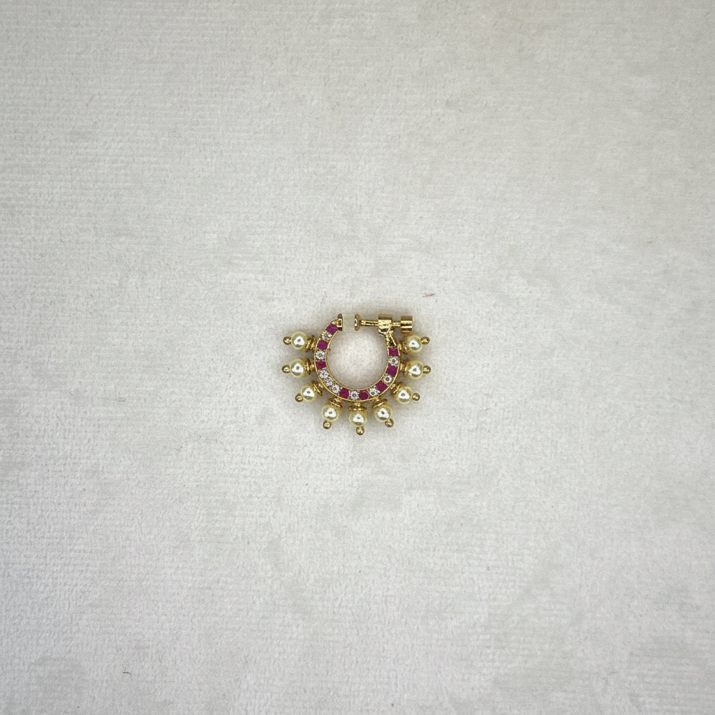 American Diamond Clip on Nose Ring | Naath