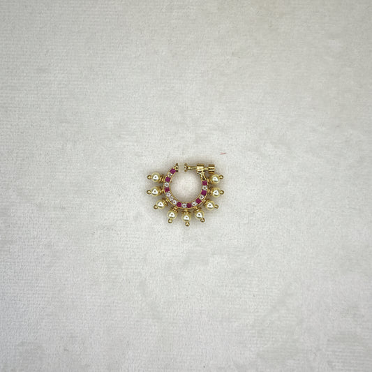 American Diamond Clip on Nose Ring | Naath