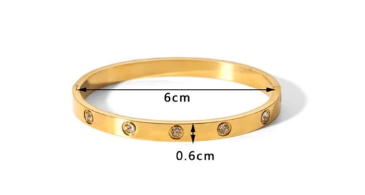 Gold Bangle