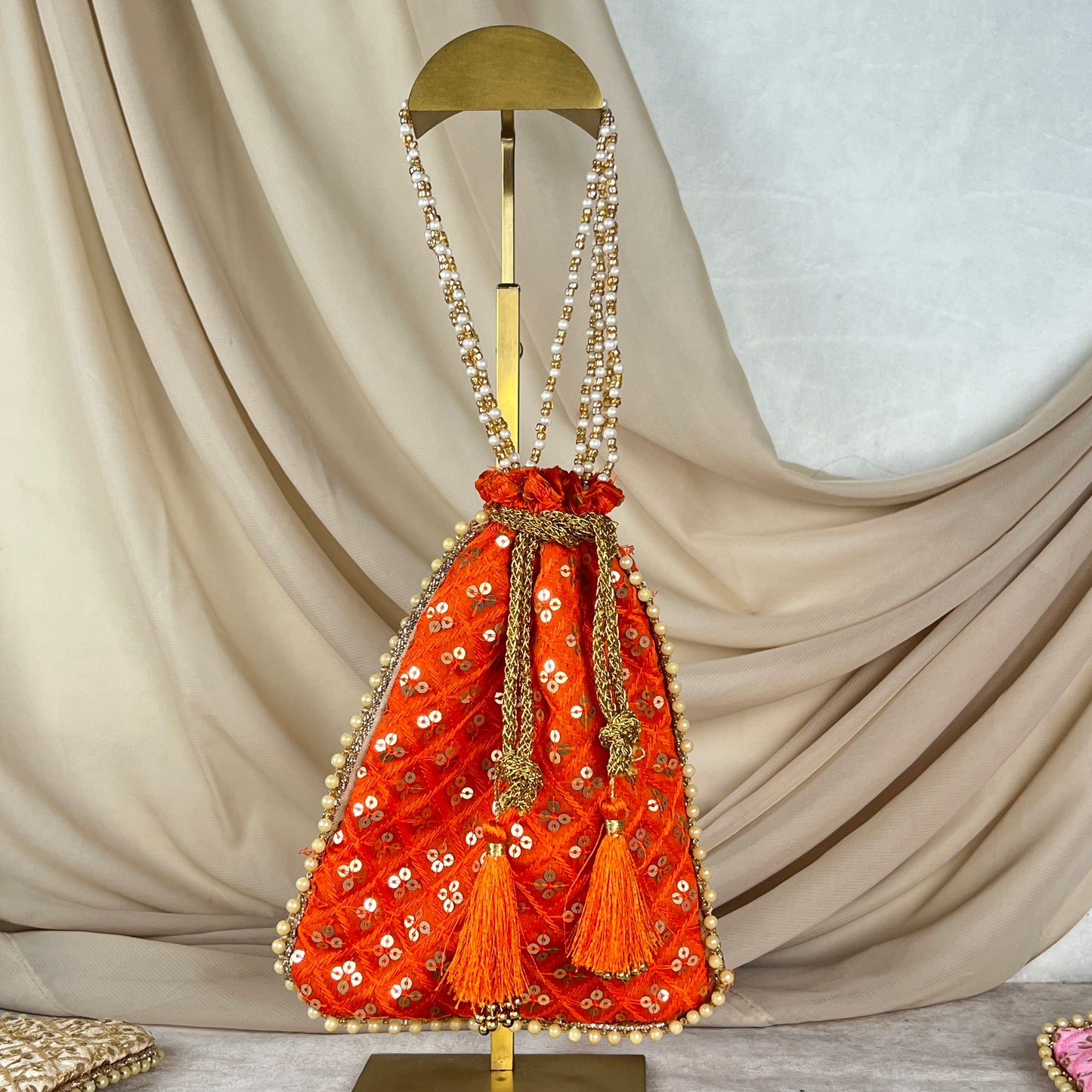 Sequin Potli Bag