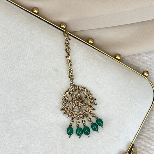 Gold and Green Tikka