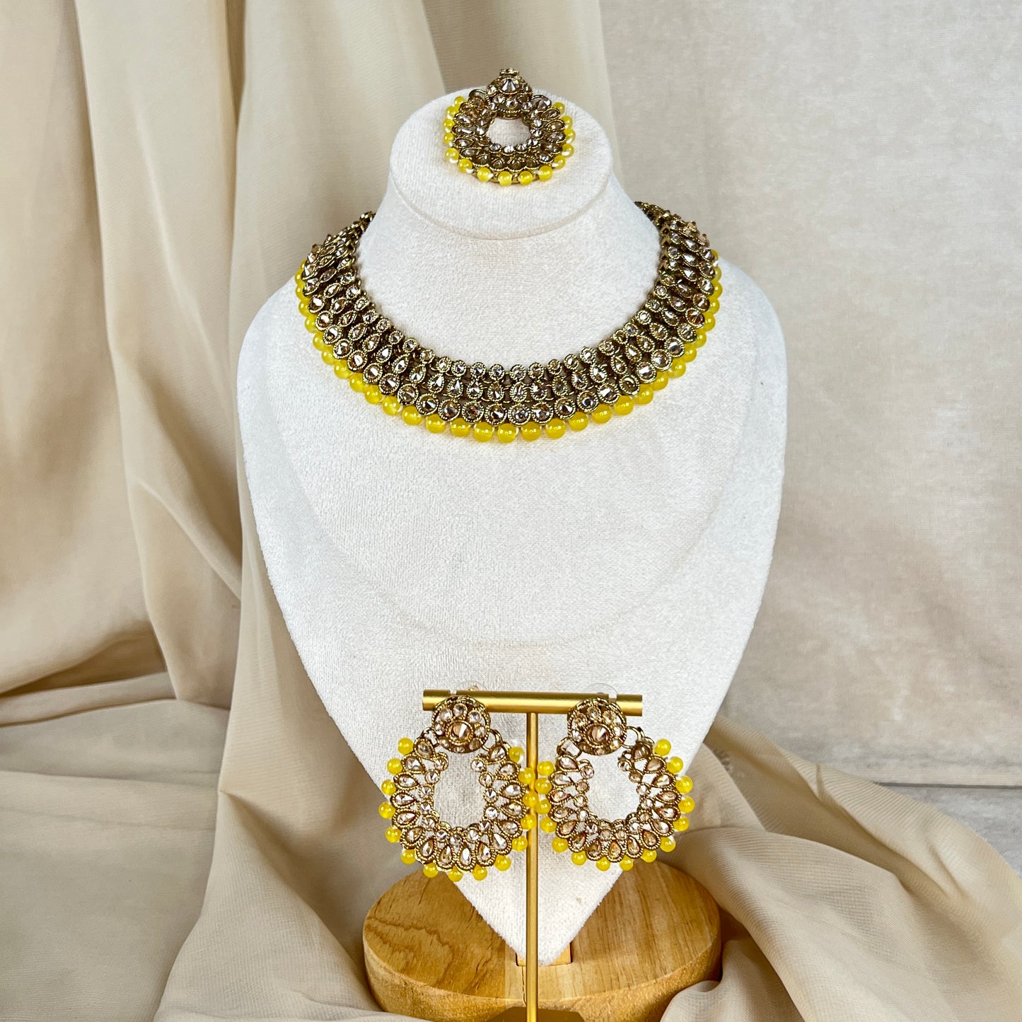 Polki Necklace Set