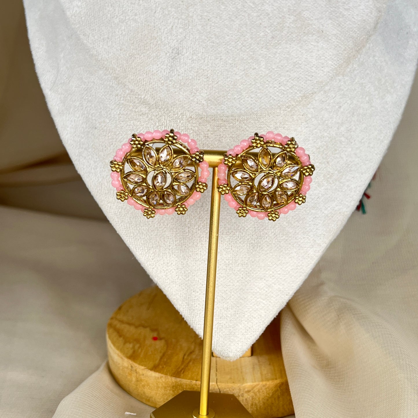 Dainty Necklace Set with Studs