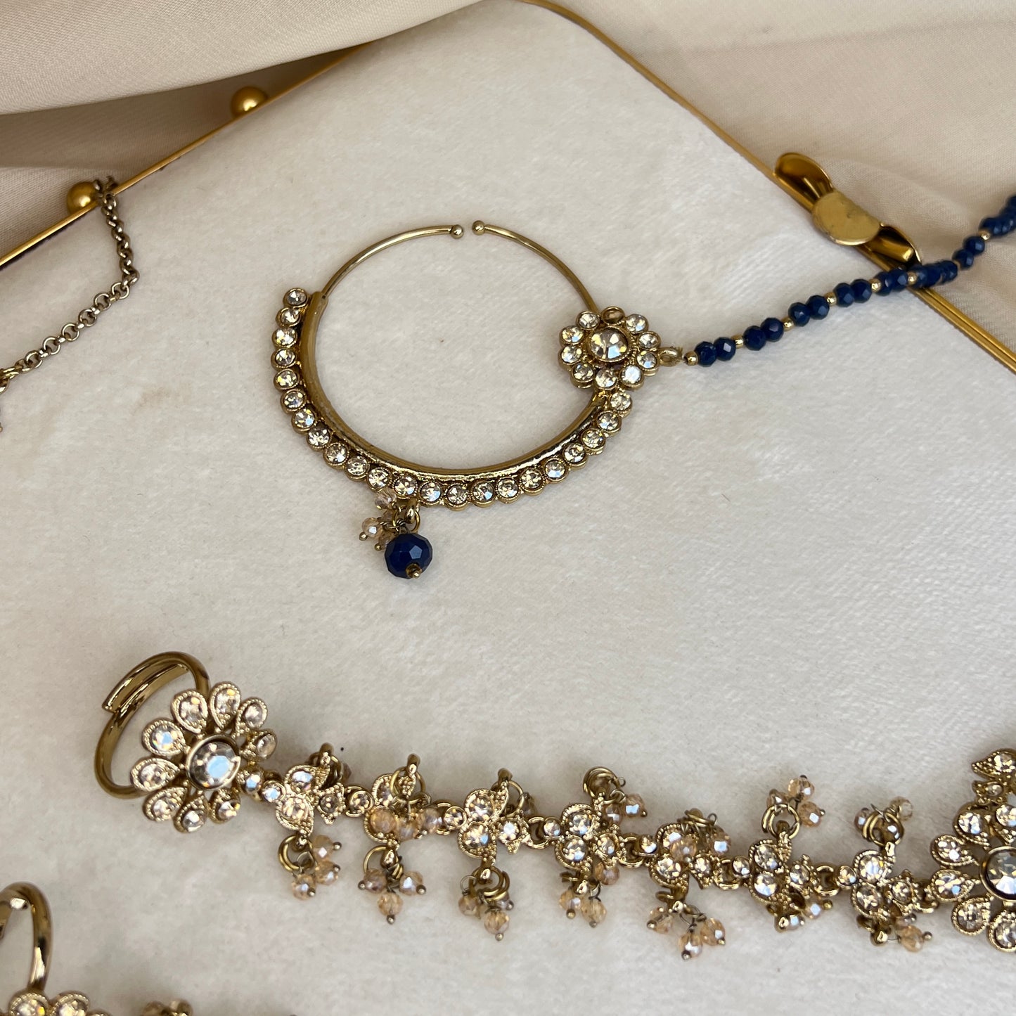 Long Layered Mala Full Bridal Set