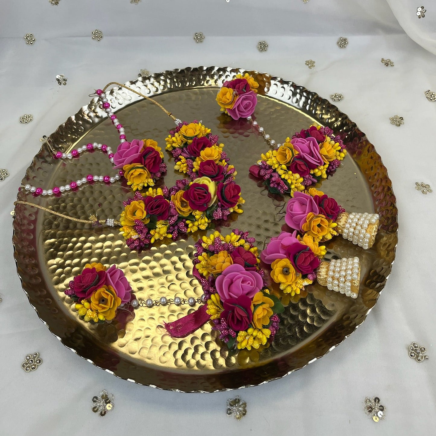 Floral Necklace Set
