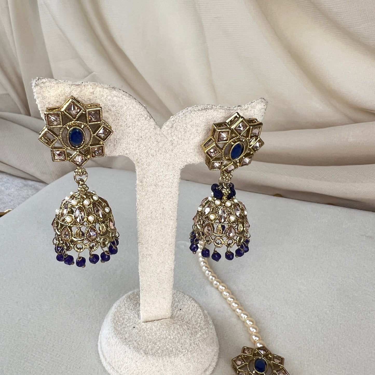Jhumka Earring & Tikka Set