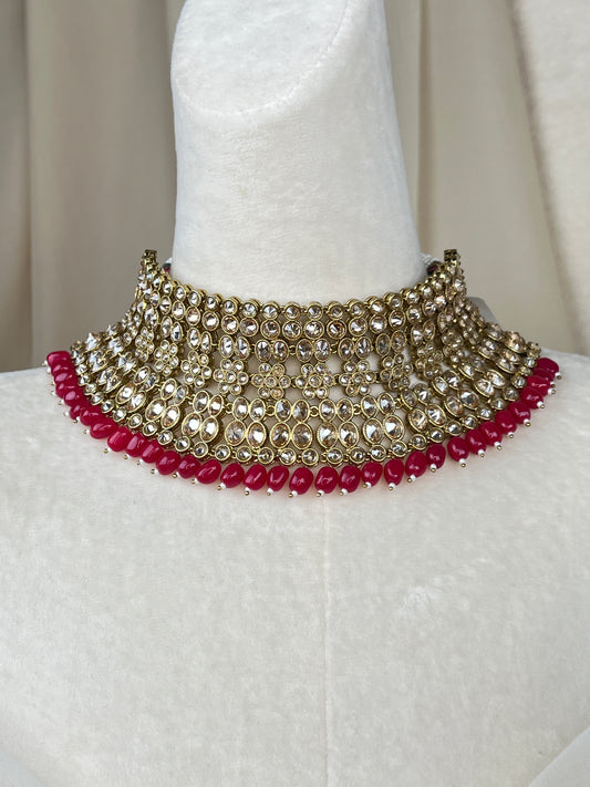 Semi Bridal Choker Set