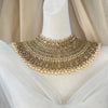 Large Semi Bridal Choker Bib Set