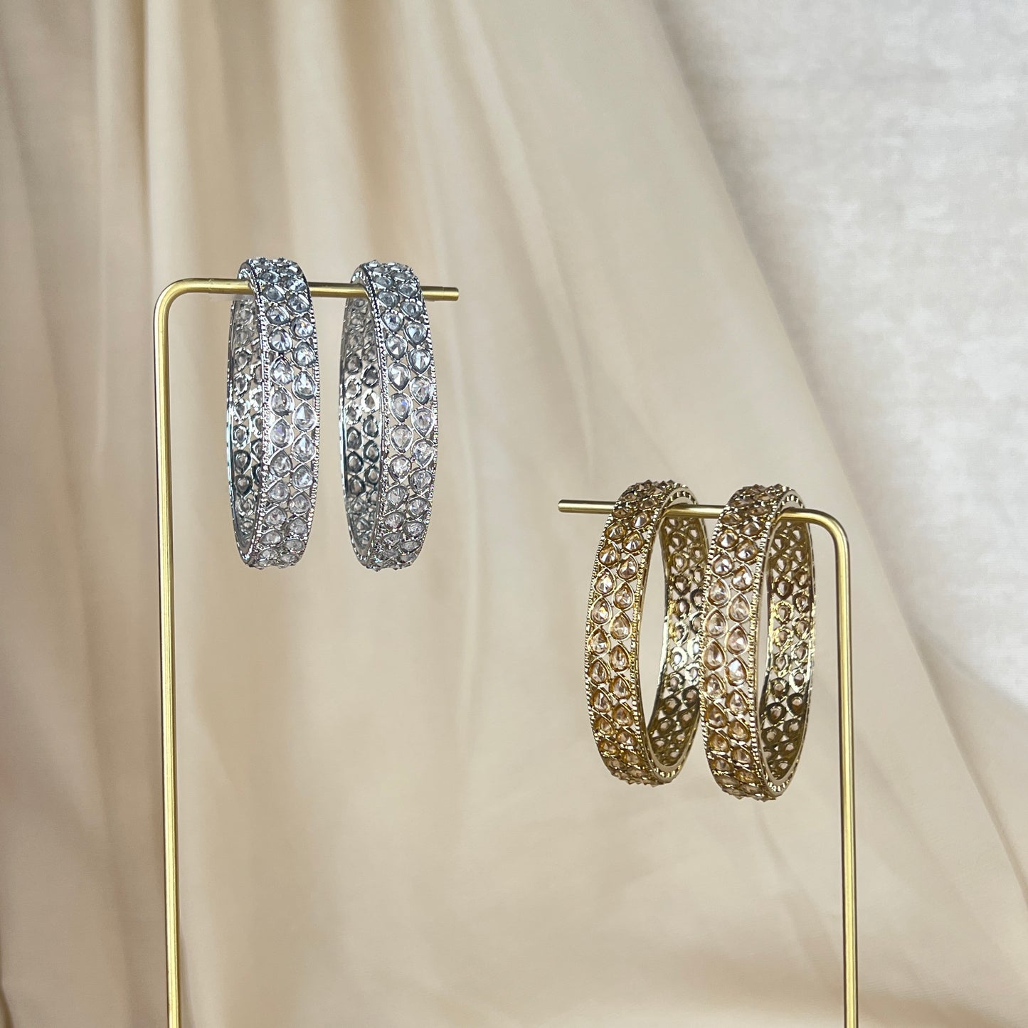 Polki Bangle Pair