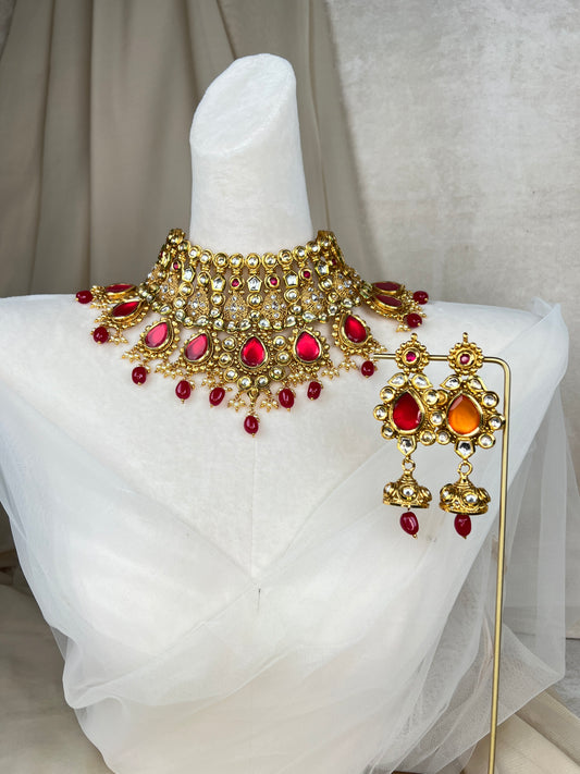 Semi Bridal Choker Set